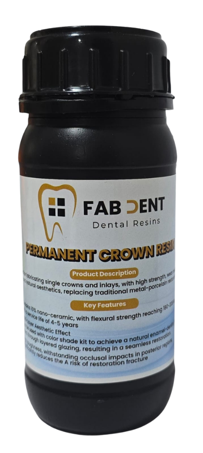 Permanent Crown and bridge resin 250ml
